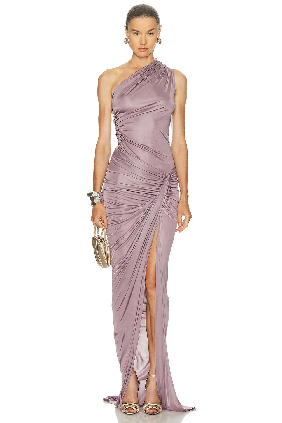 Ruched Asymmetric Top - 5