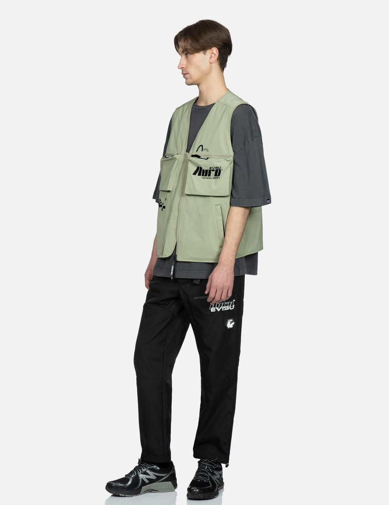 Logo Print Utility Vest 4