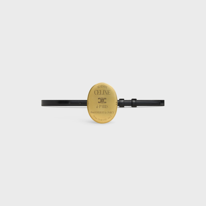MAISON CELINE BELT 13MM IN Taurillon Leather 3