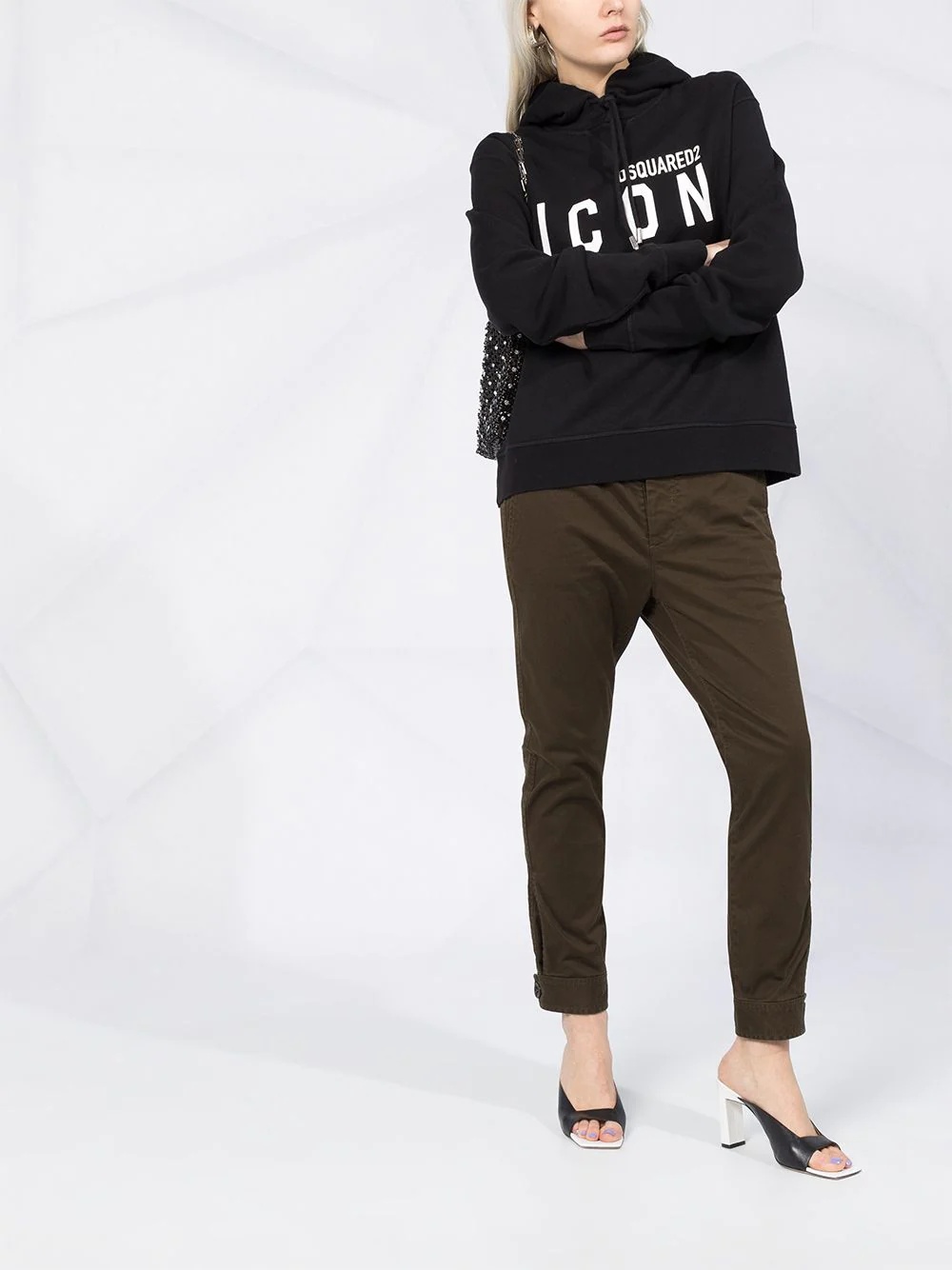 Icon logo hooded sweatshirt - 2