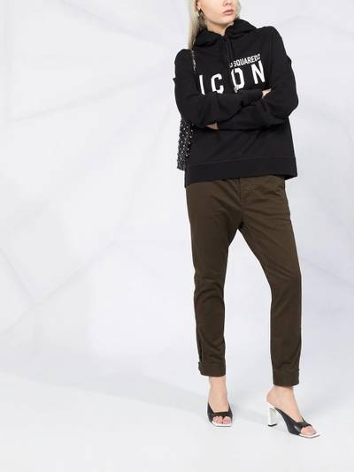 DSQUARED2 Icon logo hooded sweatshirt outlook