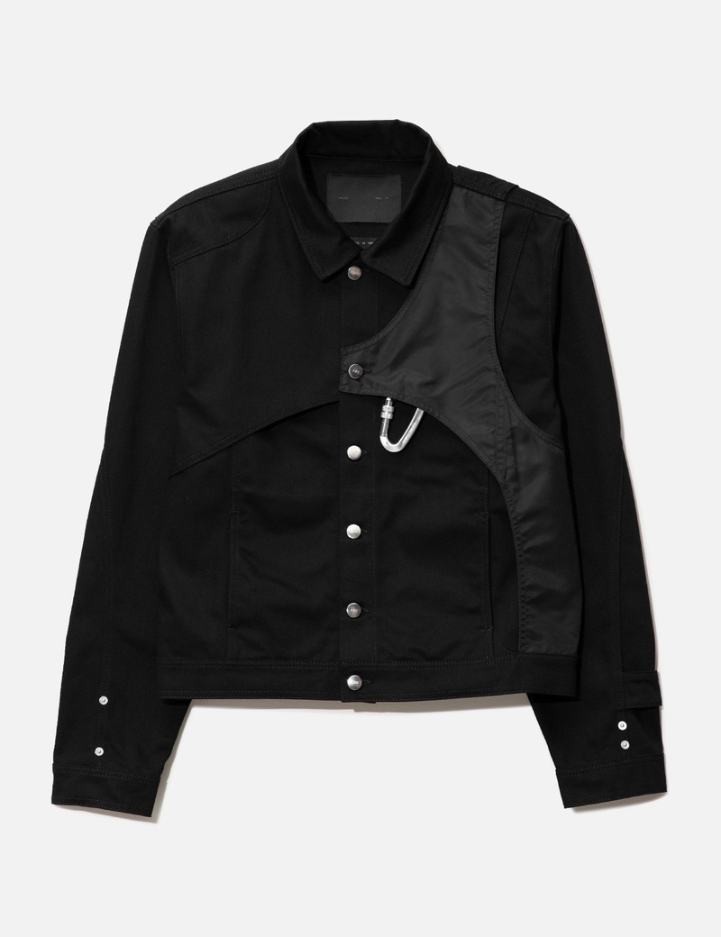 DENIM JACKET W. CARABINER 1