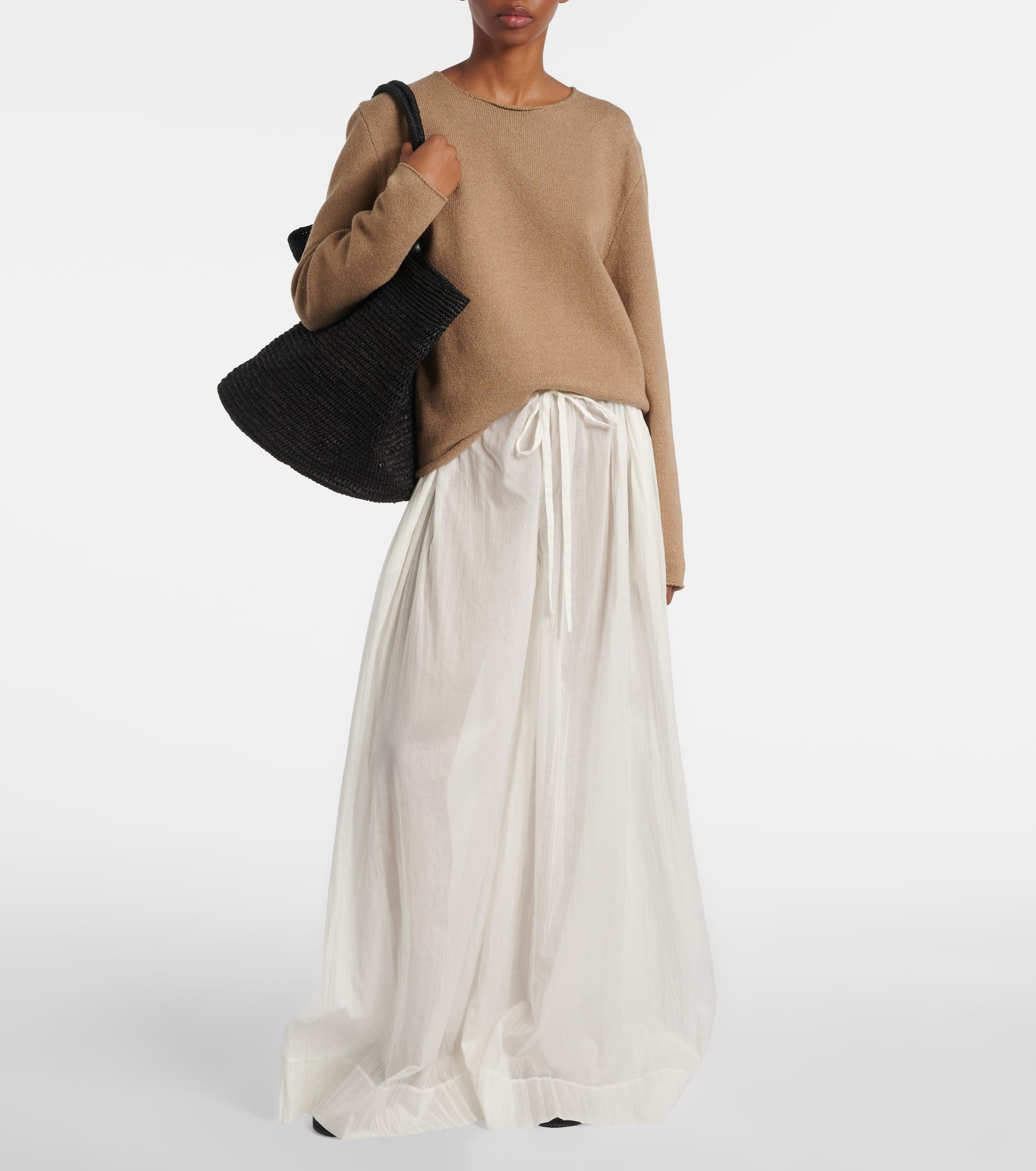 Hypnosta cotton wide-leg pants - 2