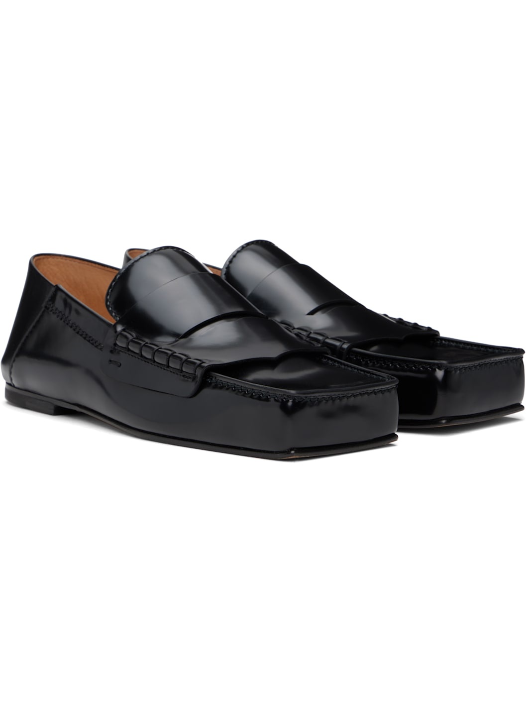 Black La Casa 'The Carré' Loafers - 4