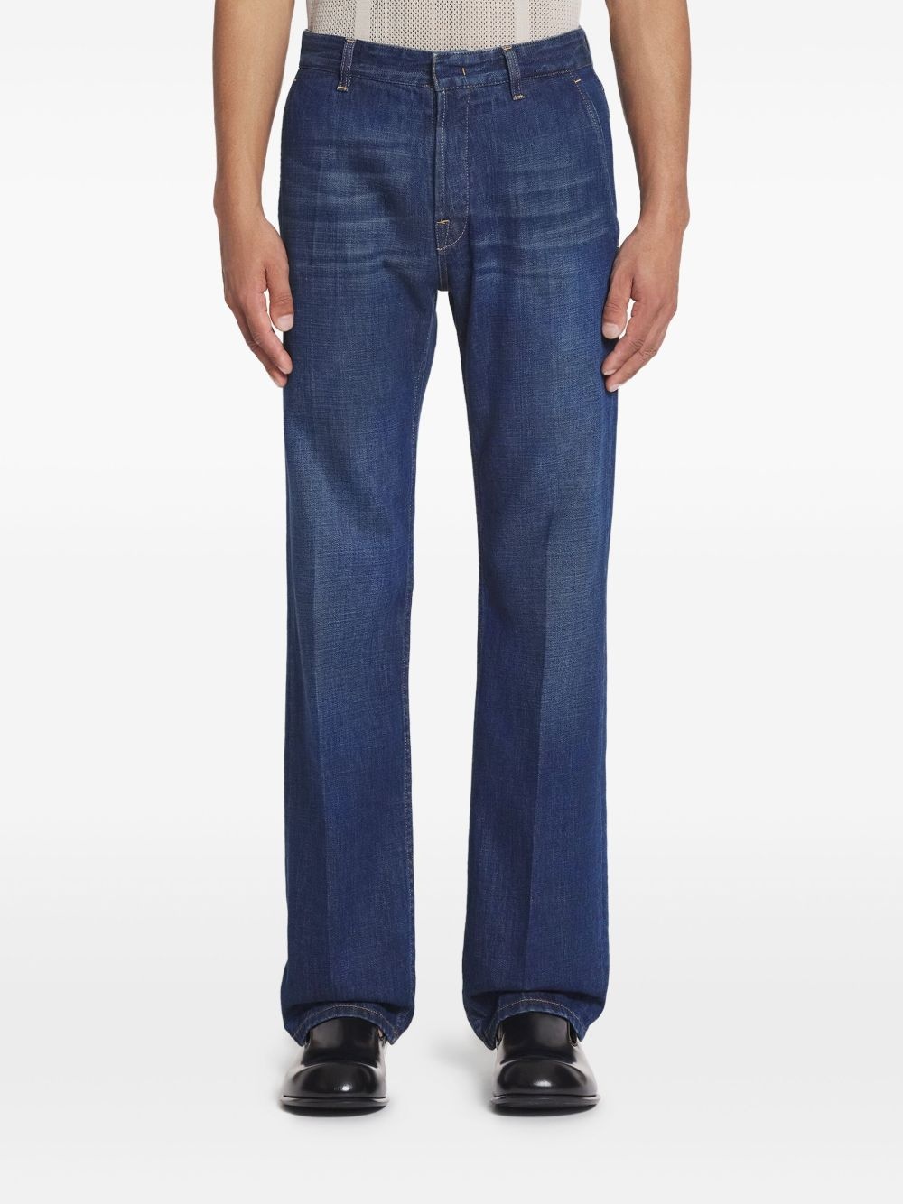 straight-leg jeans - 3