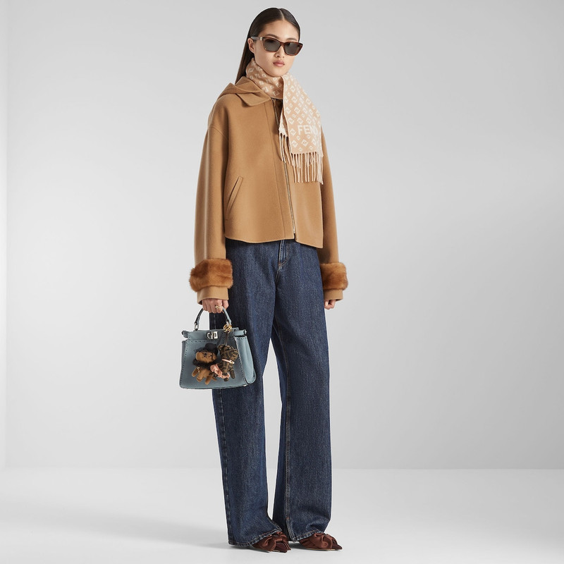 FENDI Jacket Beige double-sided cashmere jacket outlook