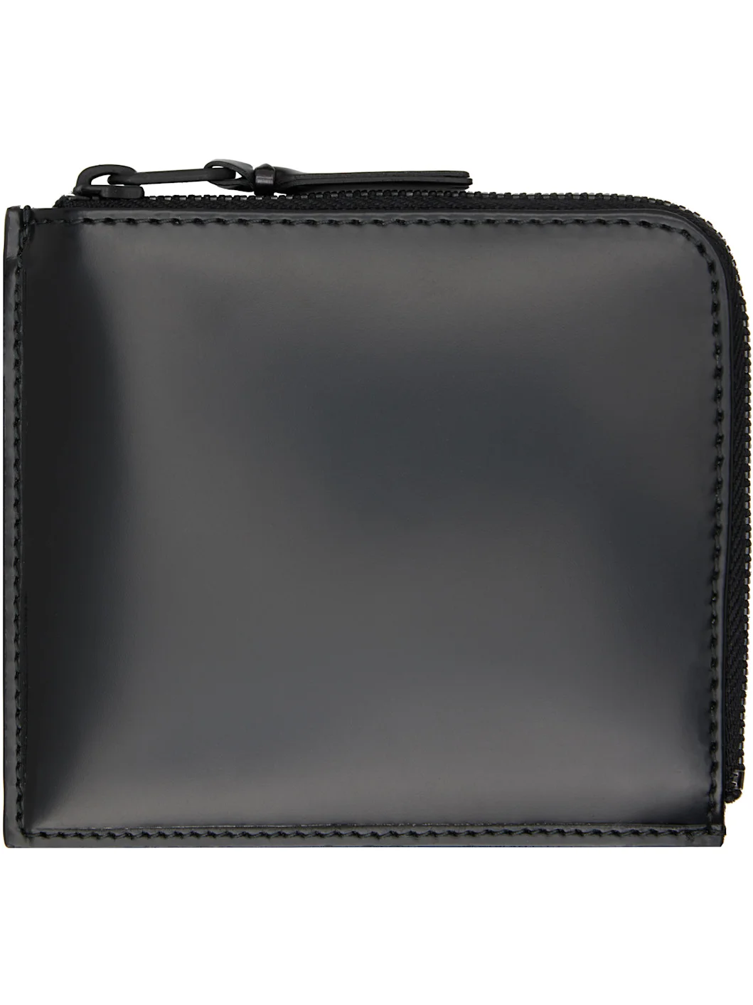 Black Leather Wallet - 1