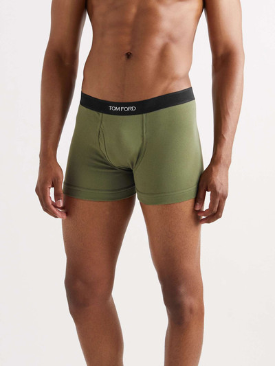 TOM FORD Stretch-Cotton Boxer Briefs outlook