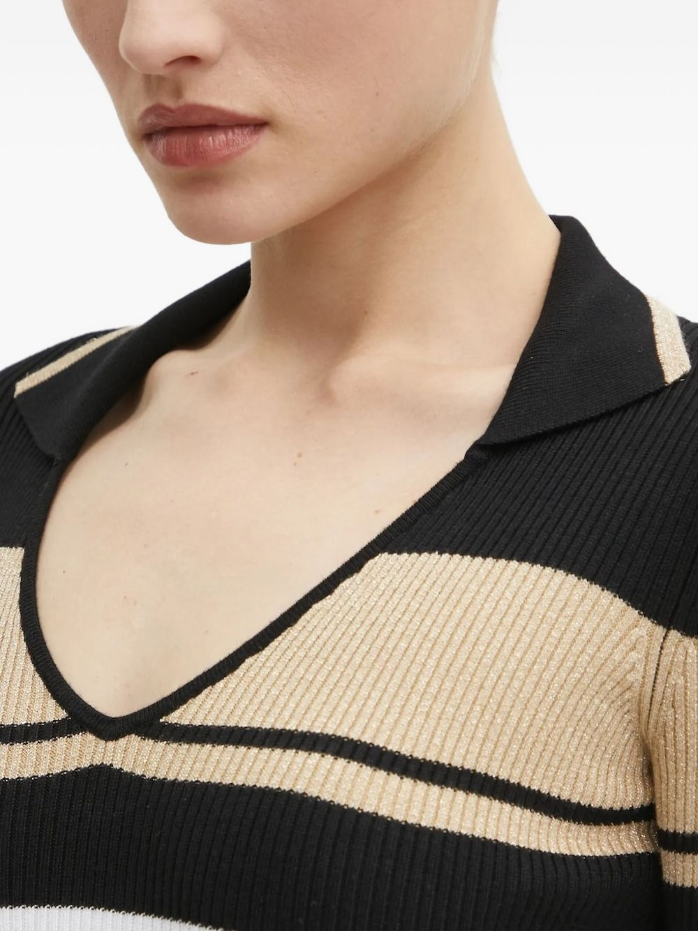 striped polo dress - 4