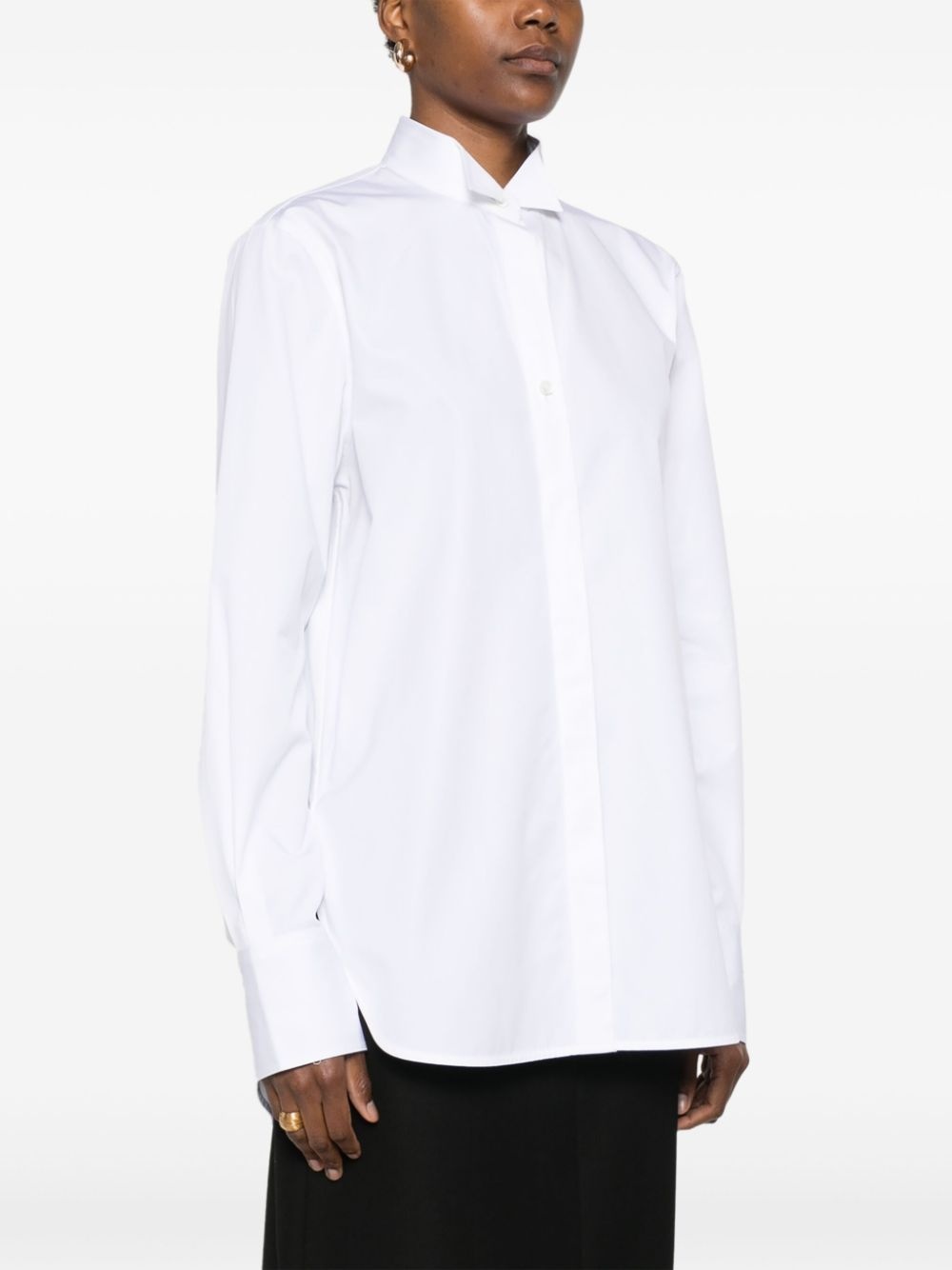 wingtip-collar shirt - 3