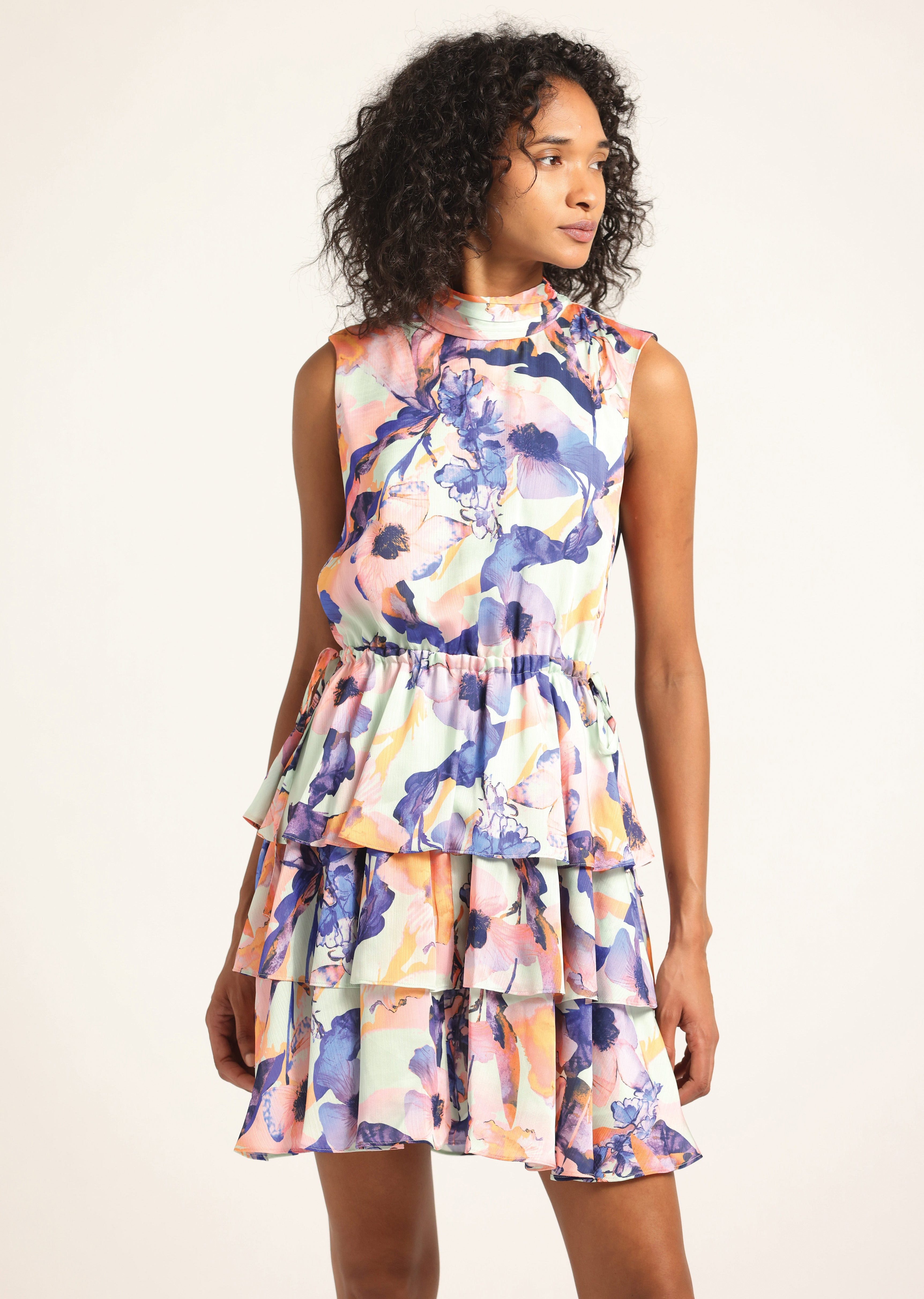 IDA FLORAL PRINT DRESS - 4