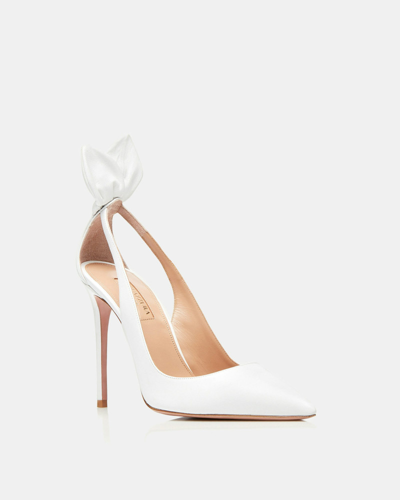 AQUAZZURA Bow Tie Pump 105 outlook