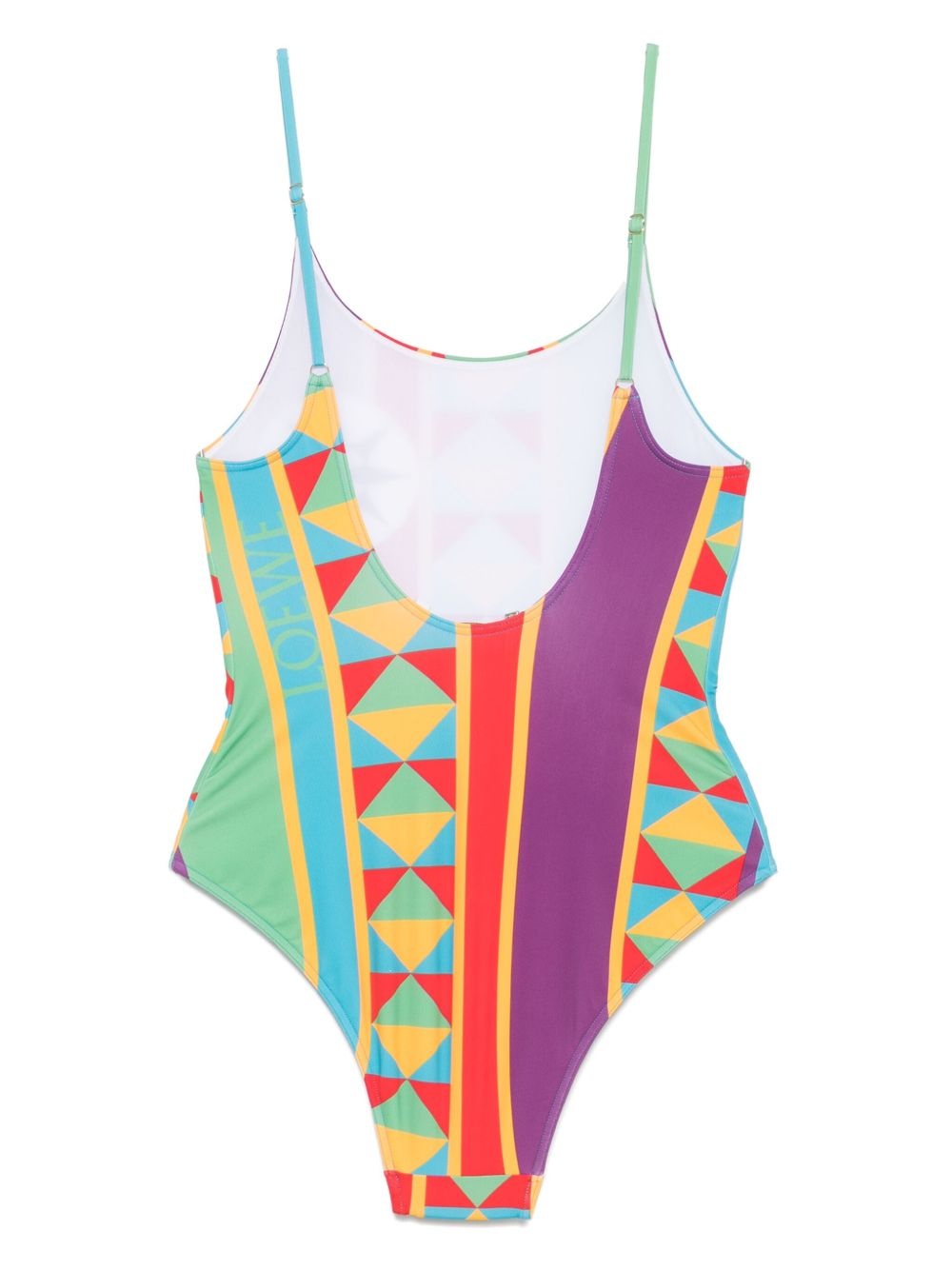 graphic-print swimsuit - 2