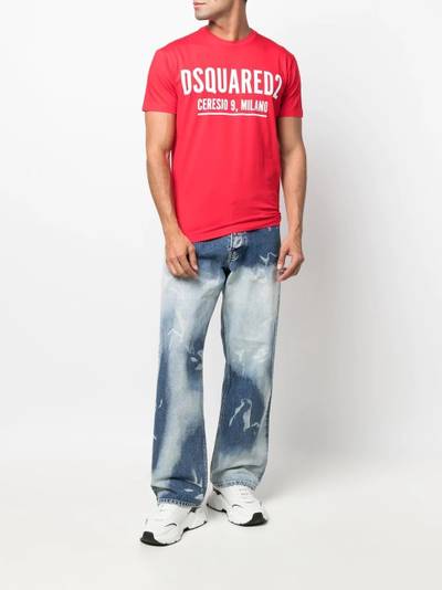 DSQUARED2 logo-print T-shirt outlook