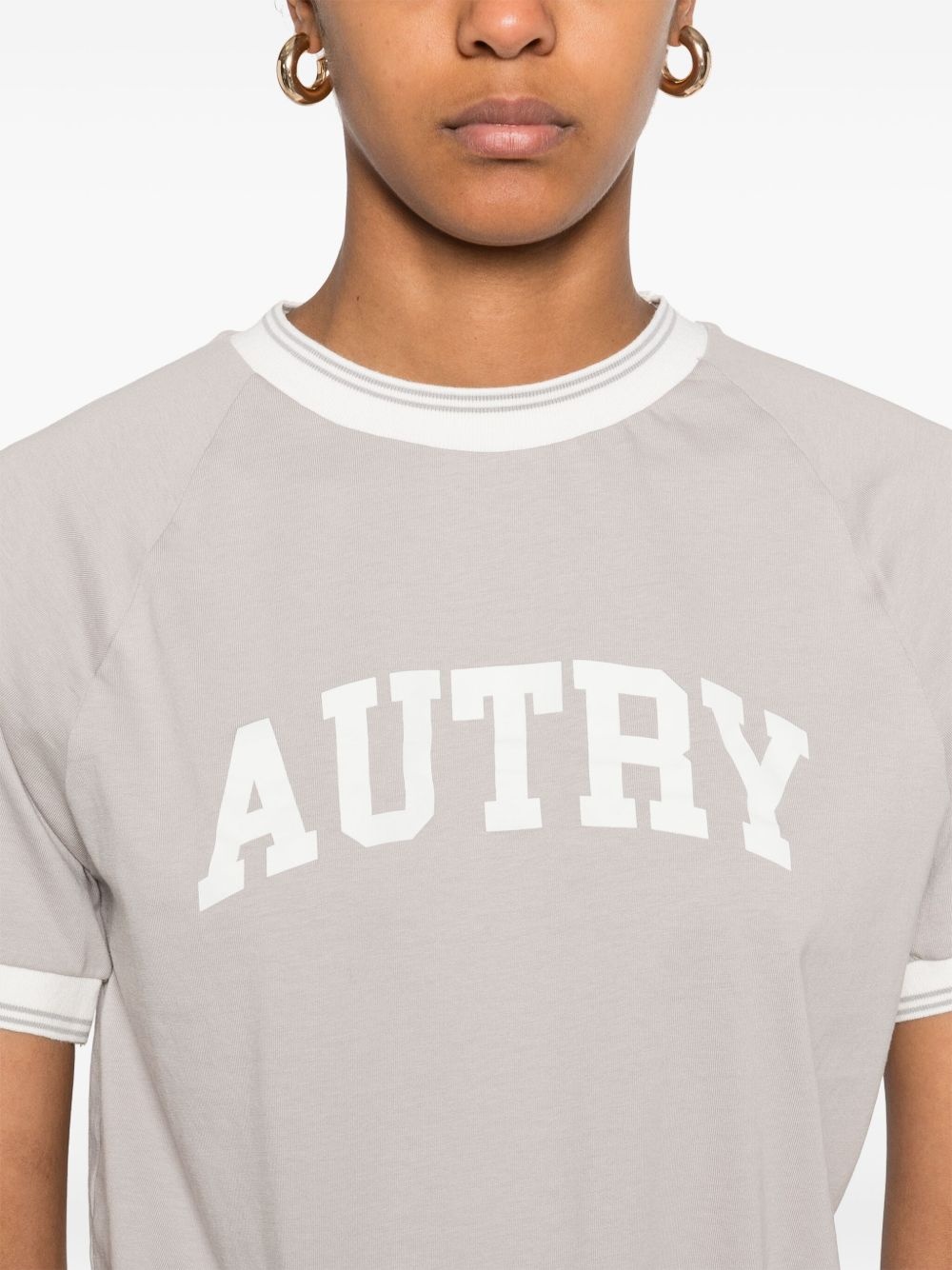 AUTRY logo-print T-shirt | REVERSIBLE
