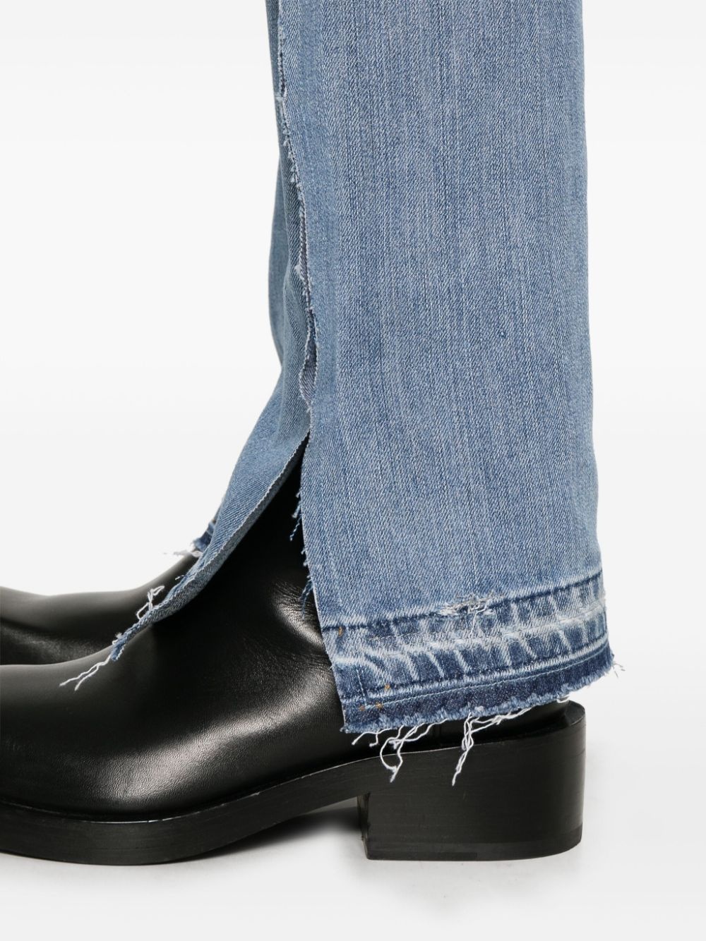 patchwork jeans - 5