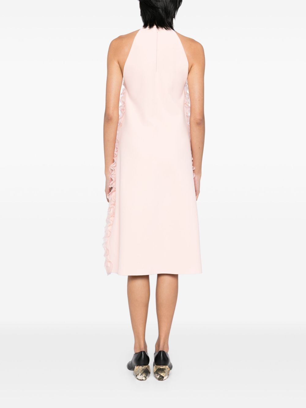 ruffle sleeveless dress - 4
