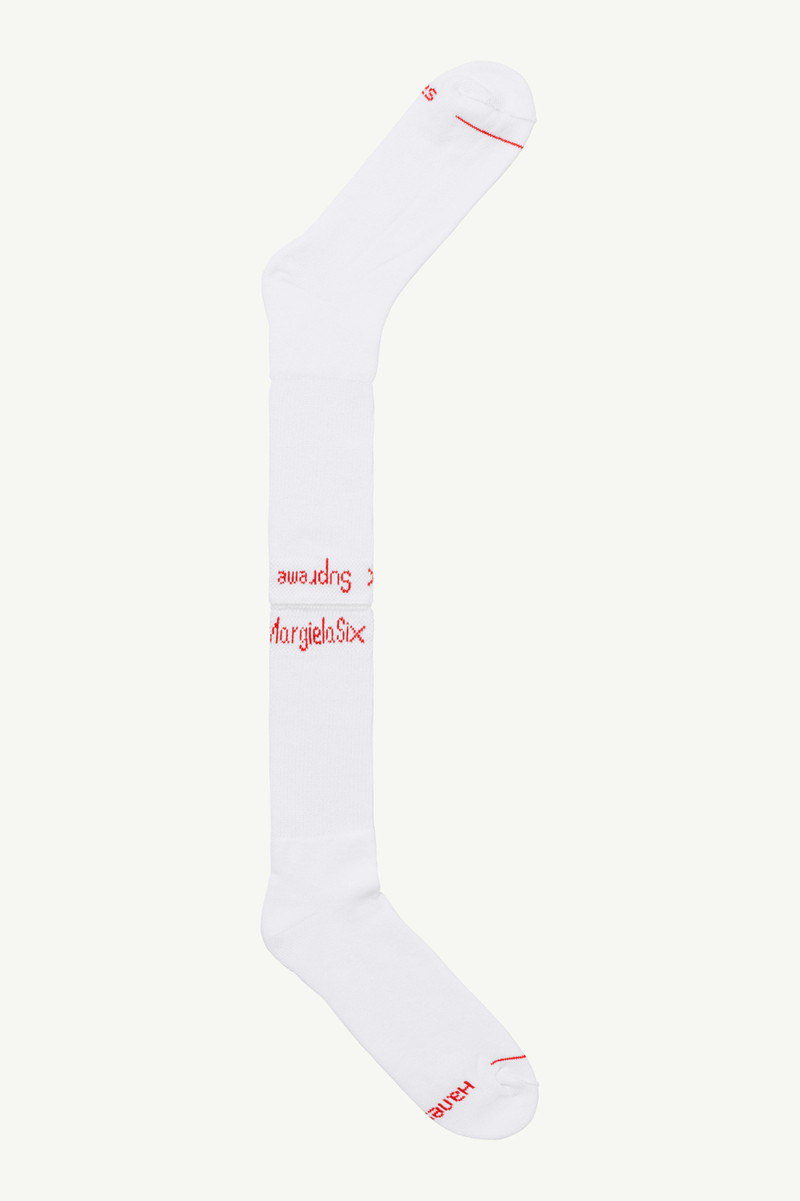 Supreme®/ MM6/ Hanes® Crew Socks (1 Pack) 3