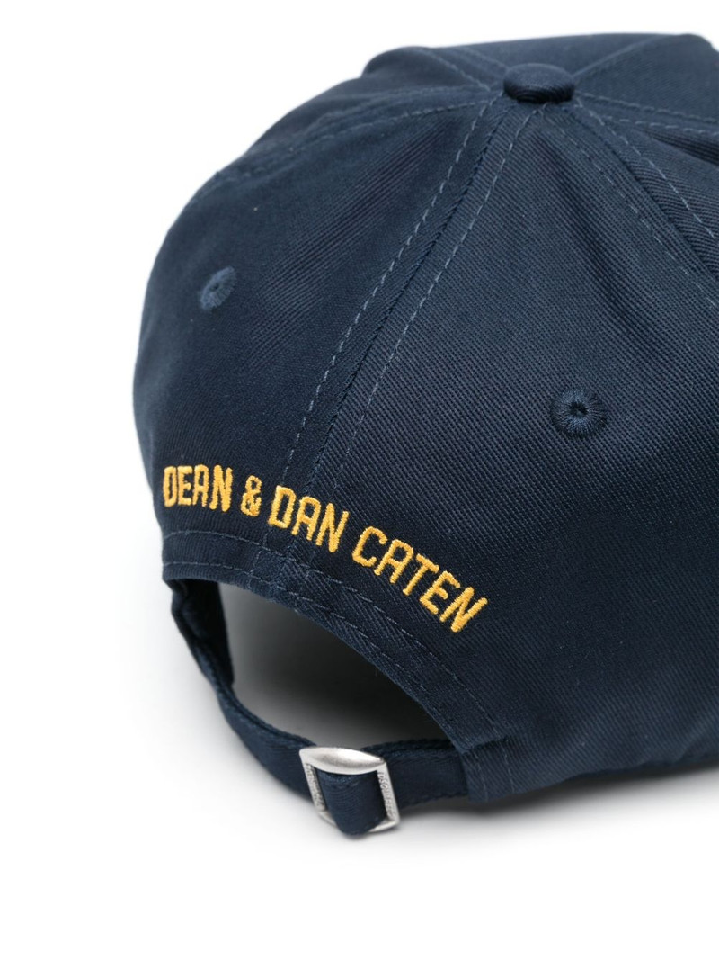 DSQUARED2 logo-print cap outlook