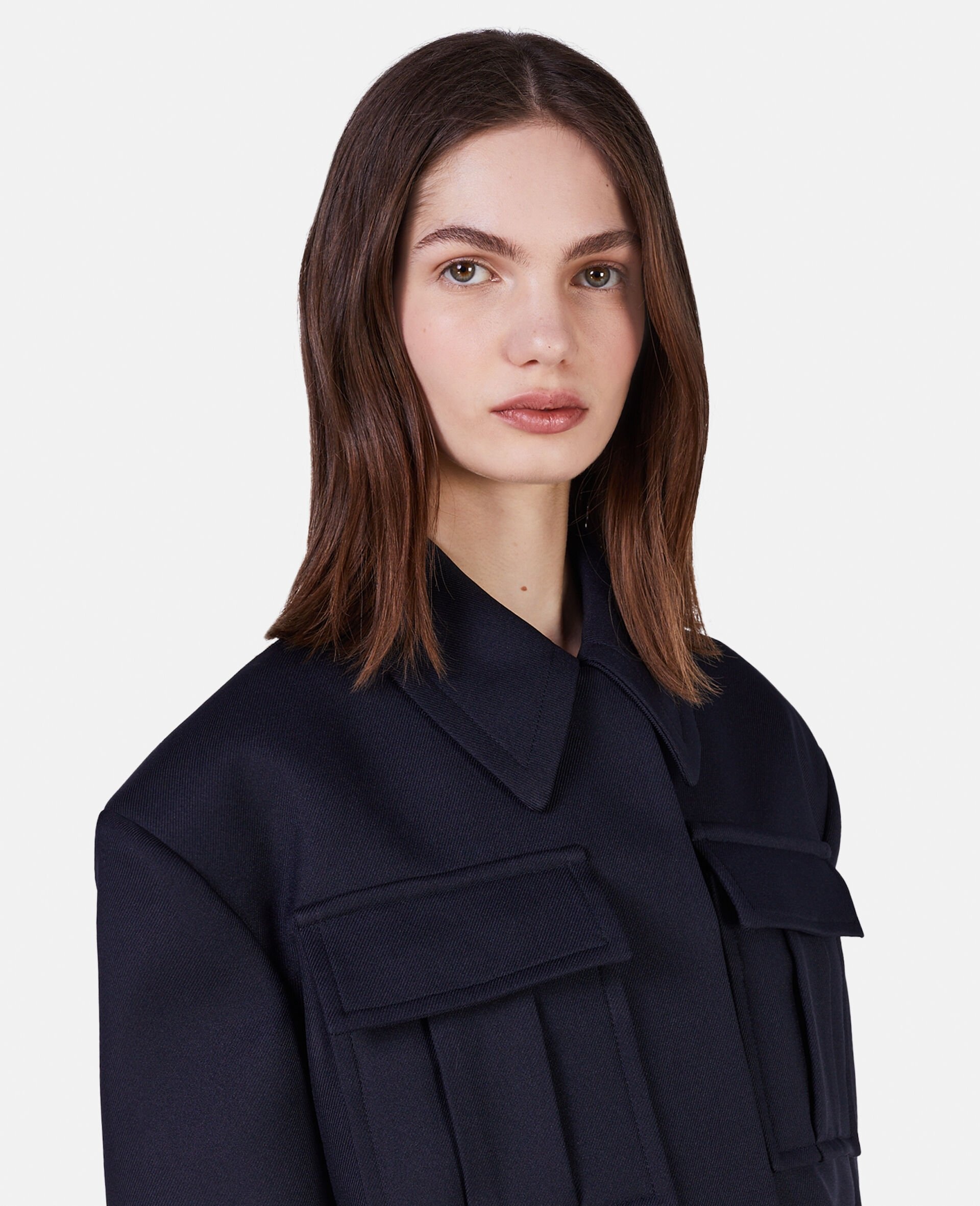 Cropped Cargo Jacket - 4