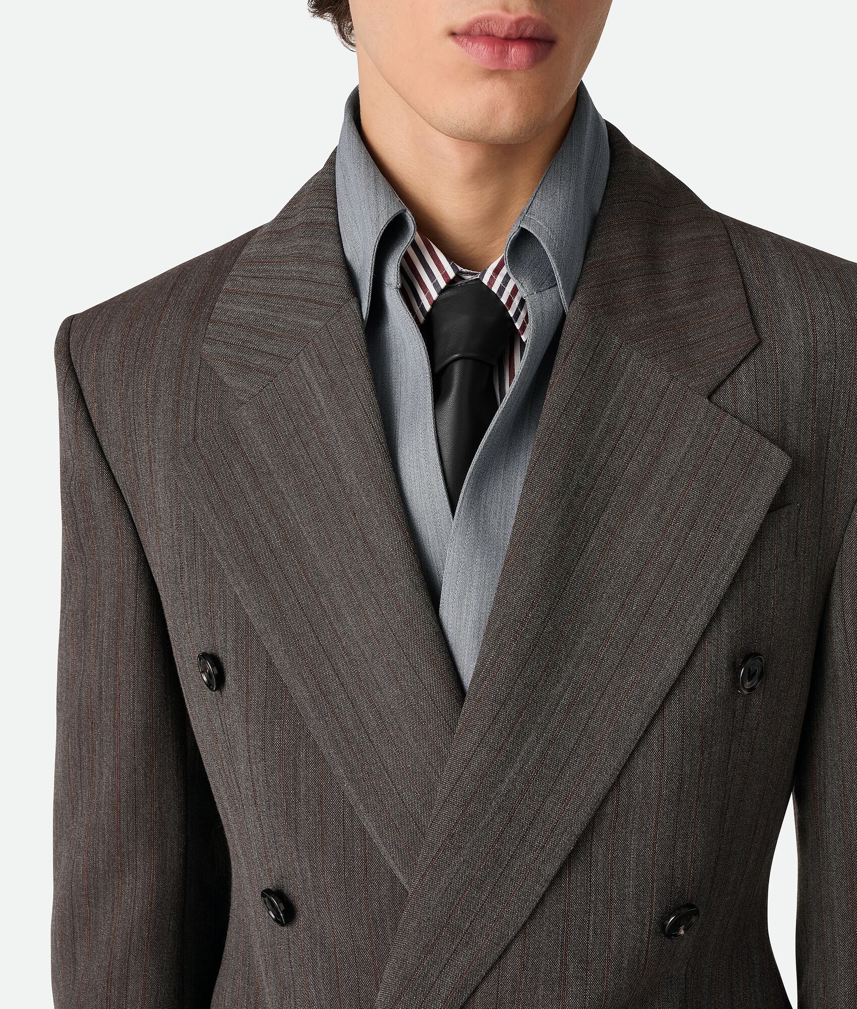 Wool Subtle Stripe Jacket - 5