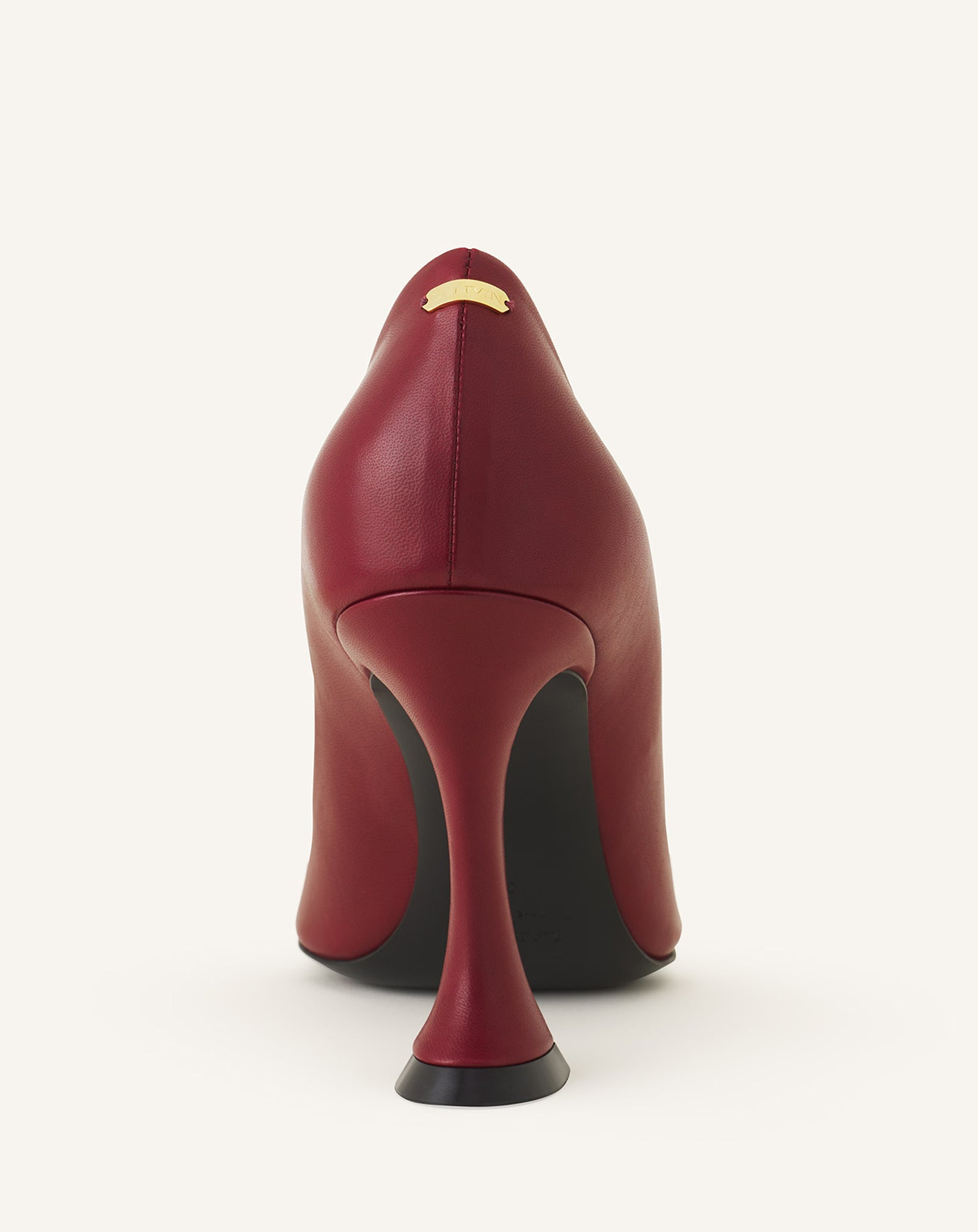 MIDNIGHT STEP LEATHER BOW PUMP - 6