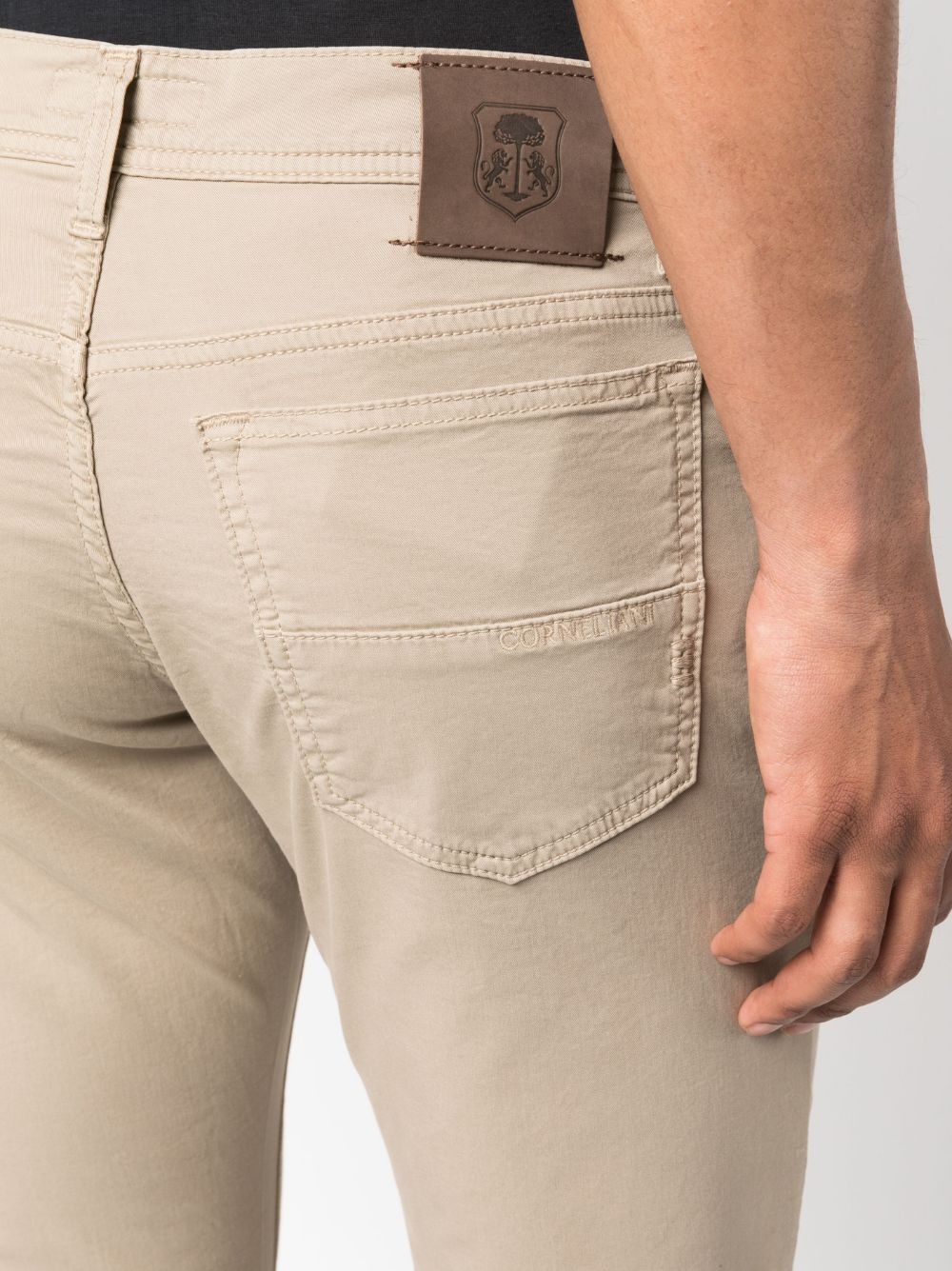 low-rise skinny trousers - 5