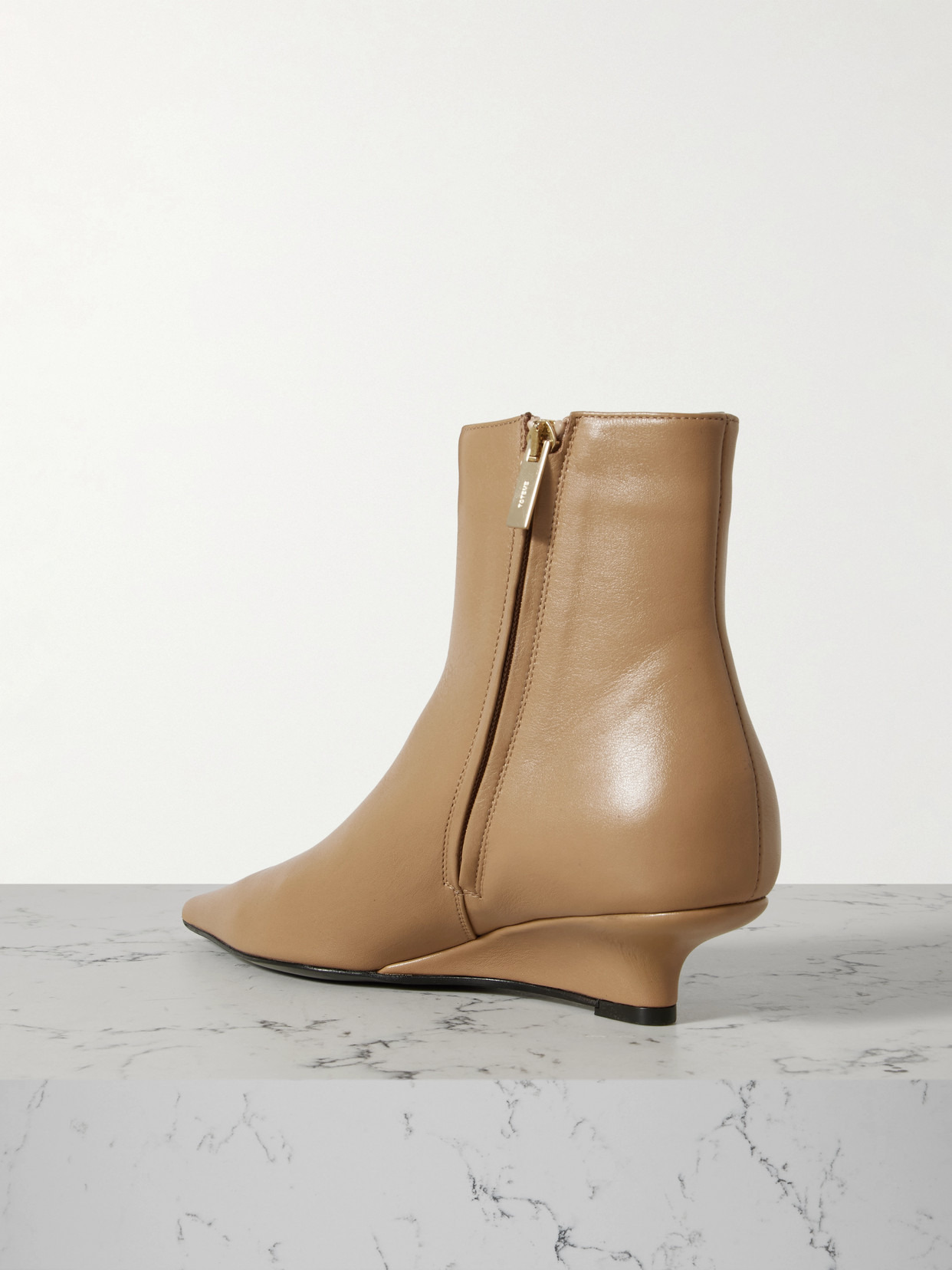The Sharp Leather Ankle Boots - 3