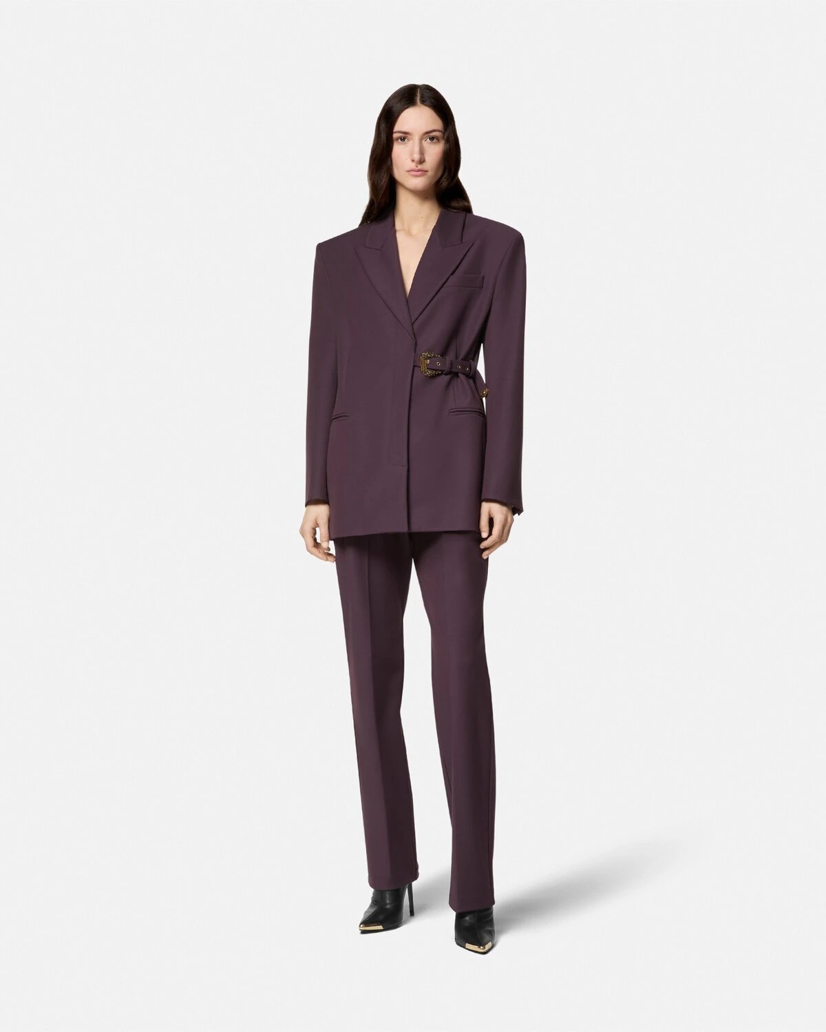 Baroque Buckle Formal Pants - 2