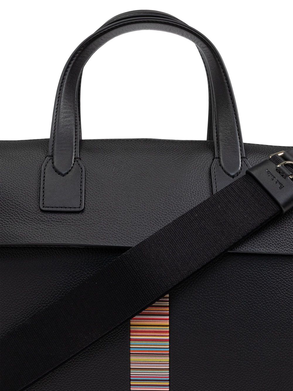 stripe-detailing laptop bag - 6