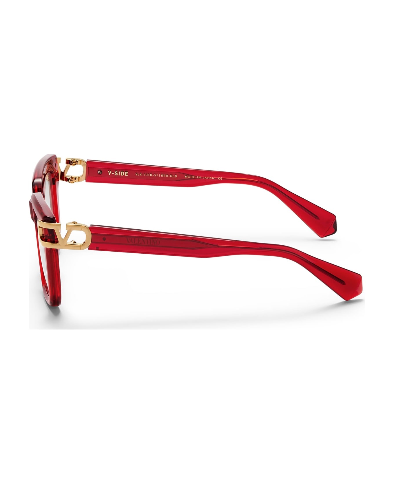 V-side - Crystal Red / Gold Glasses - 3