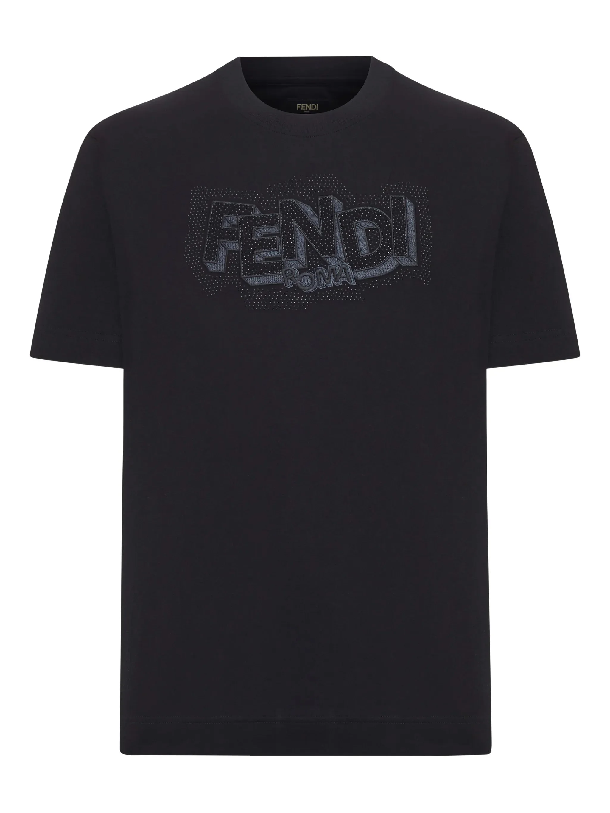 Fendi Graphic-embroidered T-Shirt - 1