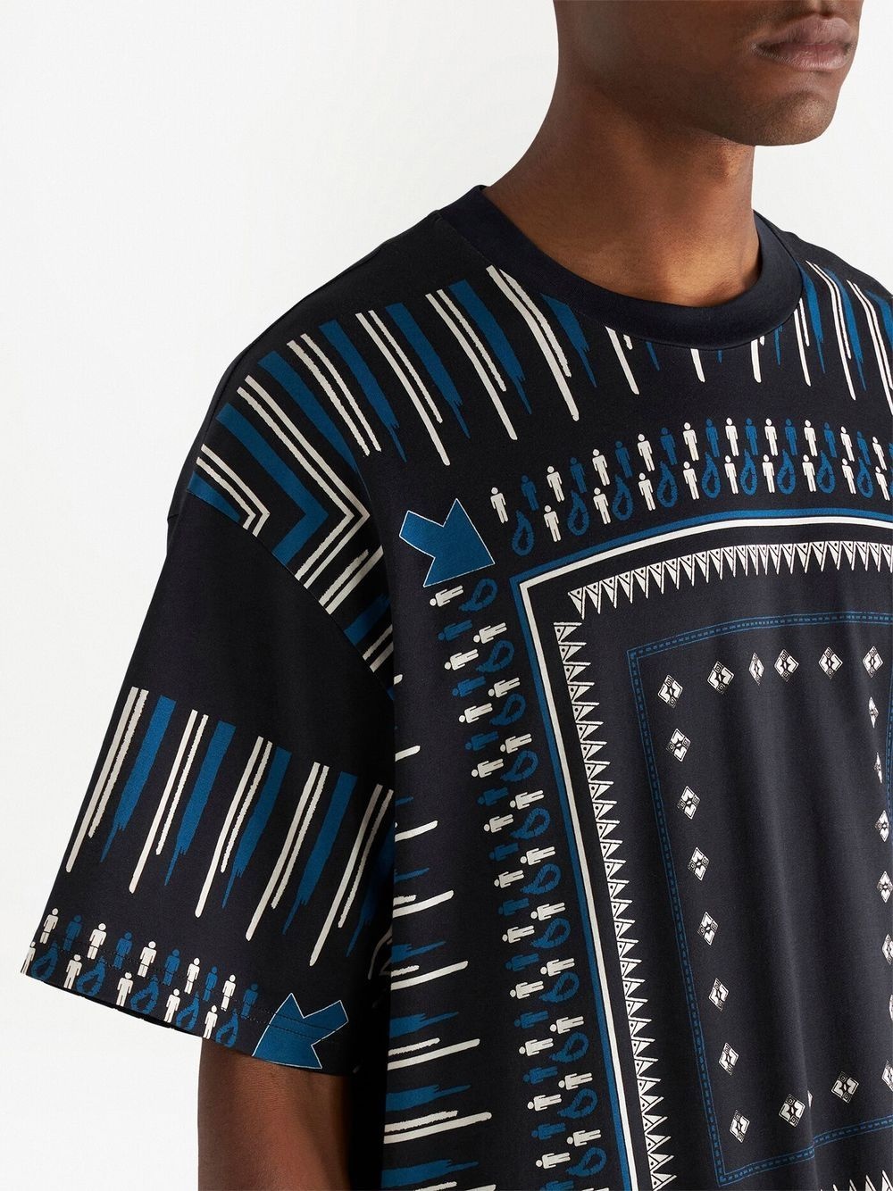 abstract-print cotton T-Shirt - 5