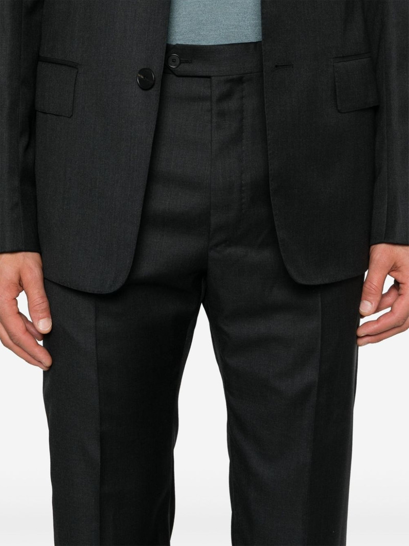 straight-leg tailored trousers 5