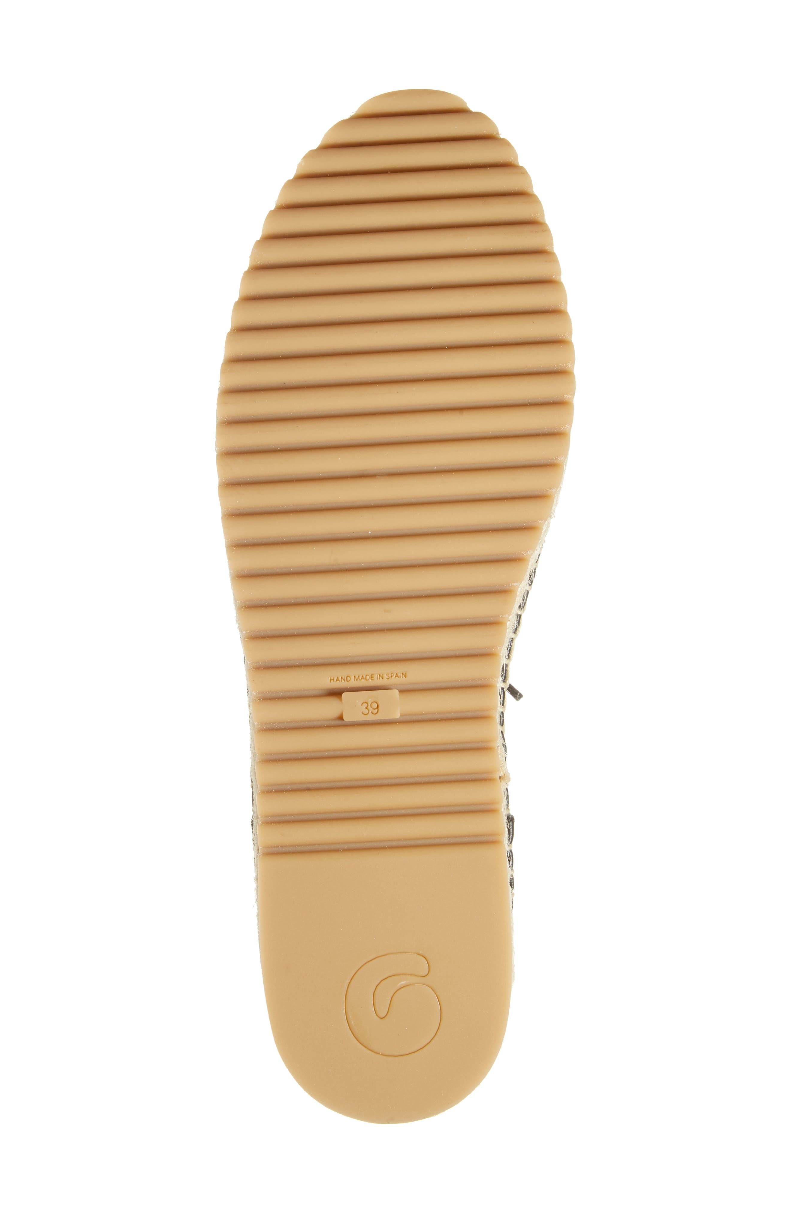 Cult Gaia Bernice Espadrille Platform Sneaker in Black at Nordstrom - 6