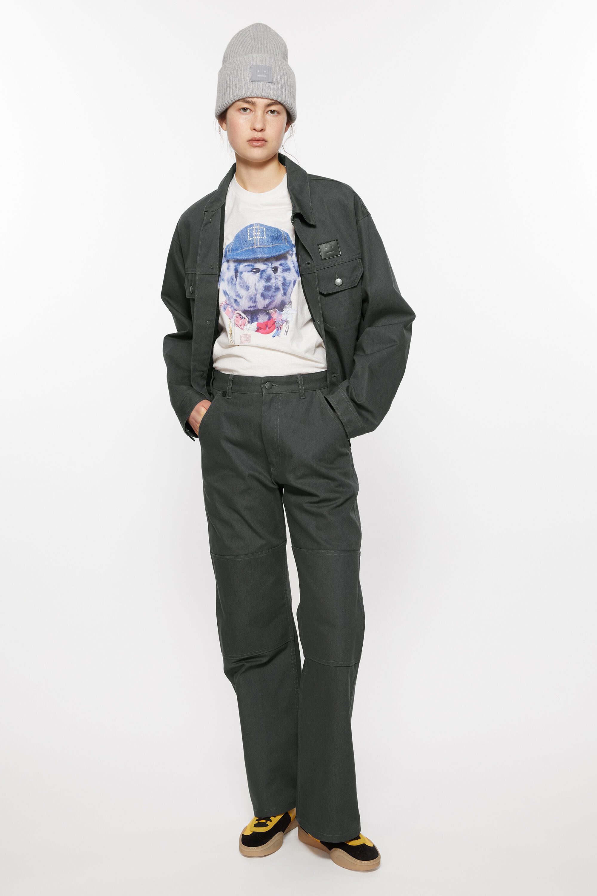 Canvas jacket - Dark grey - 5