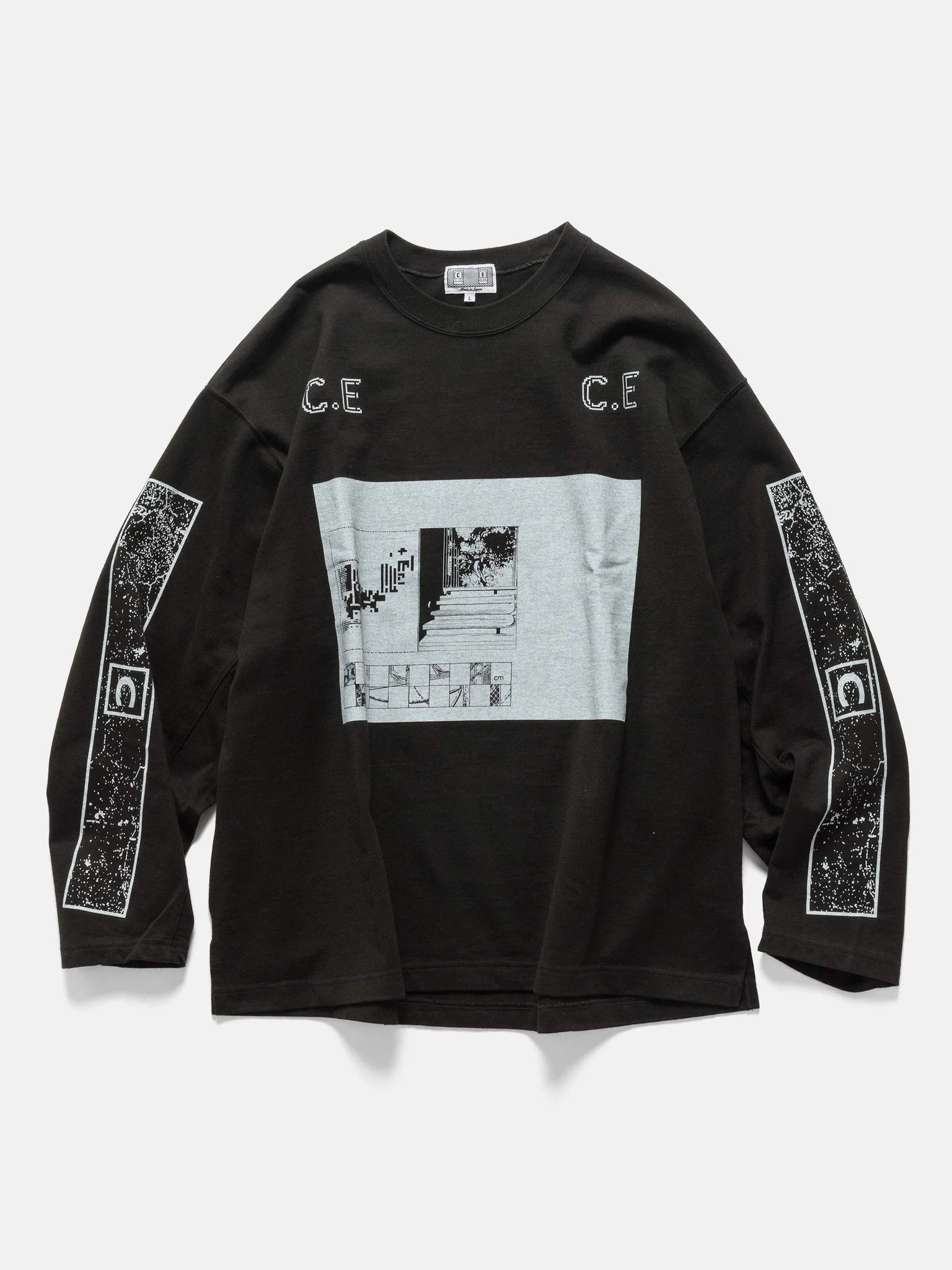 CGCEGC Heavy Long Sleeve T Black - 1