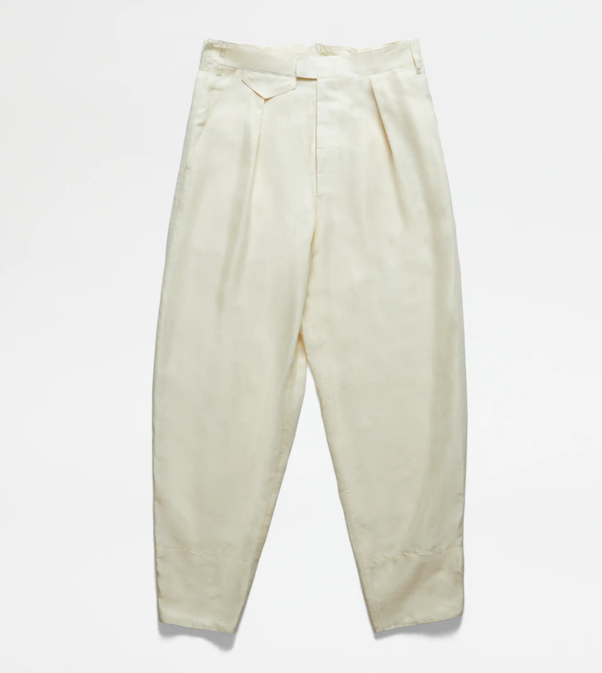 TROUSERS - WHITE - 1