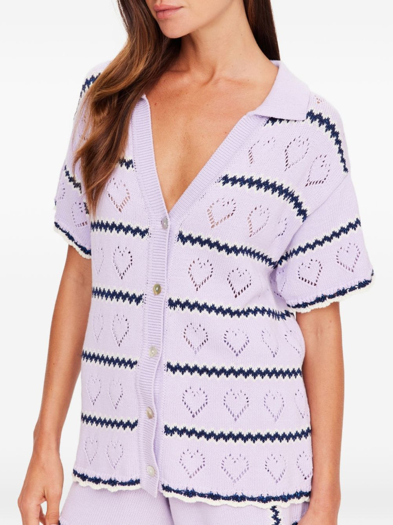 Amara Amayah heart knitted shirt 4
