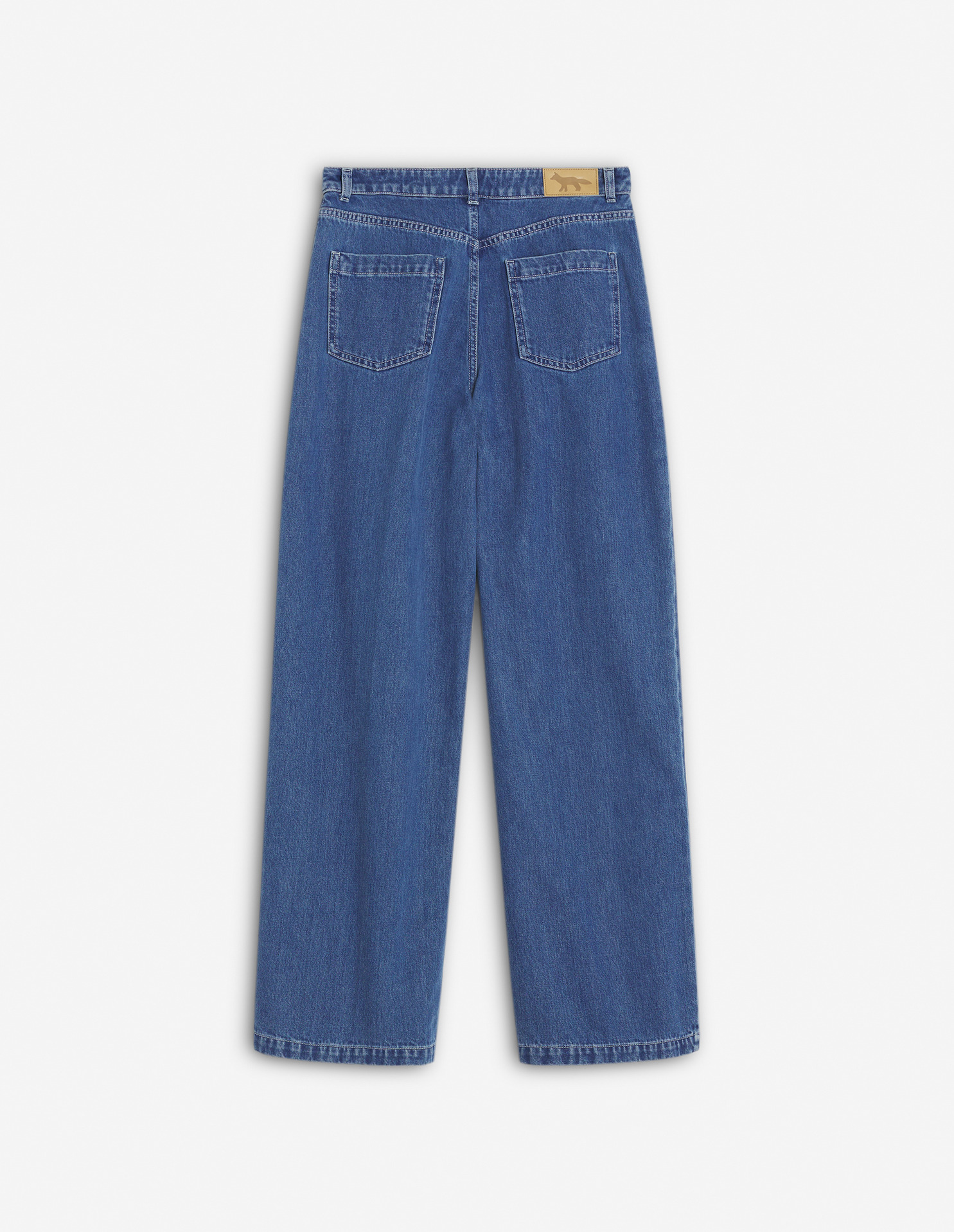 PLEATED DENIM PANTS - 6