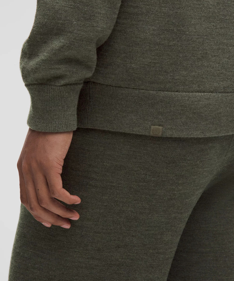 Merino Wool Pullover Hoodie 6