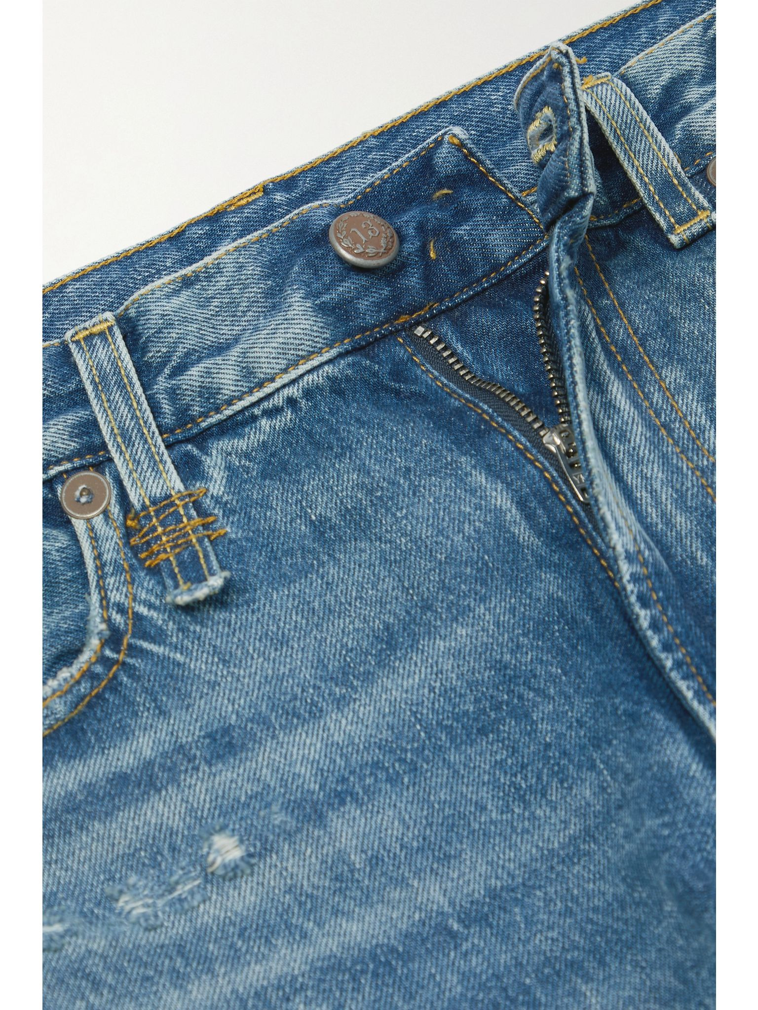 Distressed boyfriend jeans Mid denim - 5