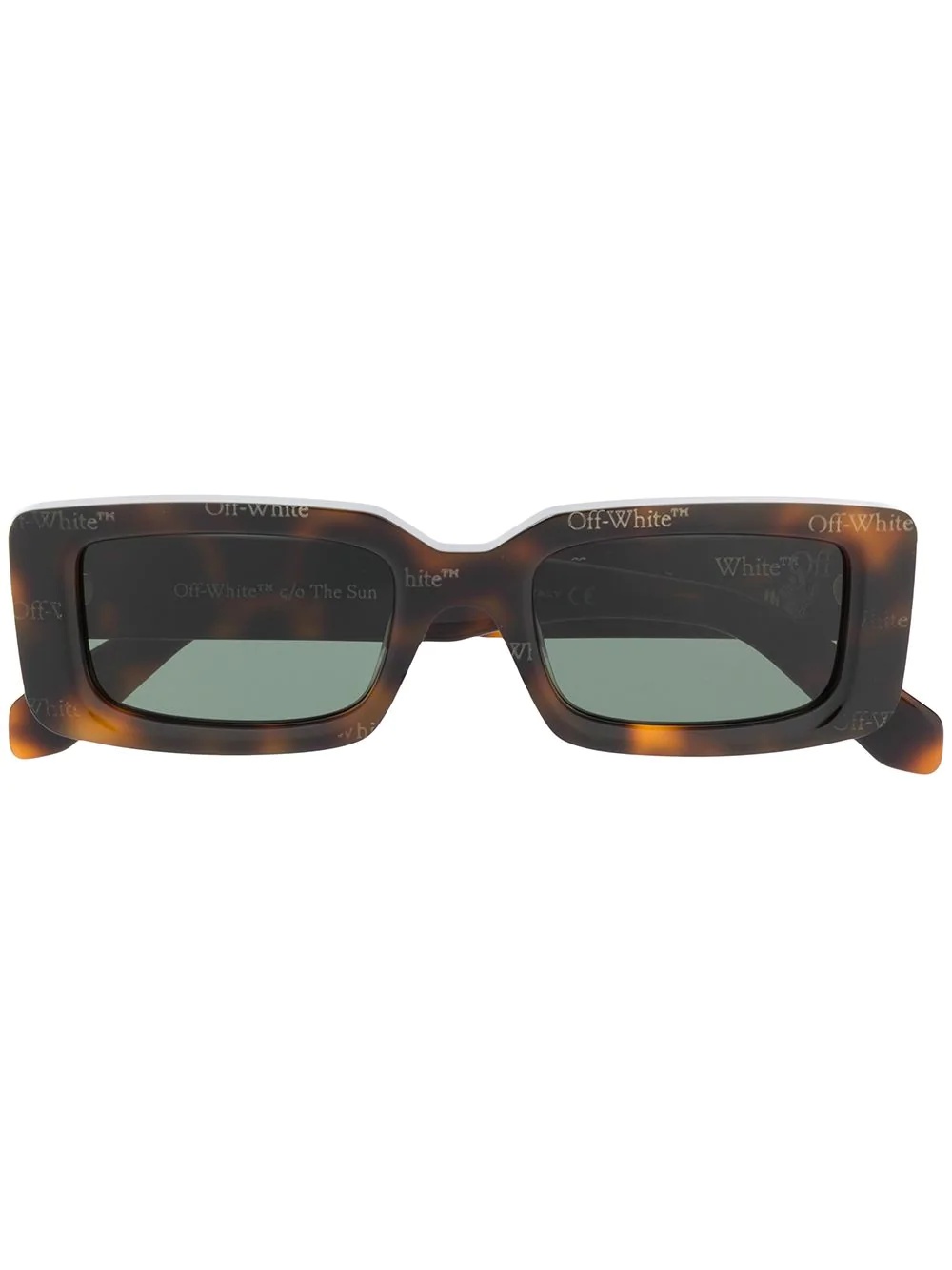 Arthur rectangle-frame sunglasses - 1