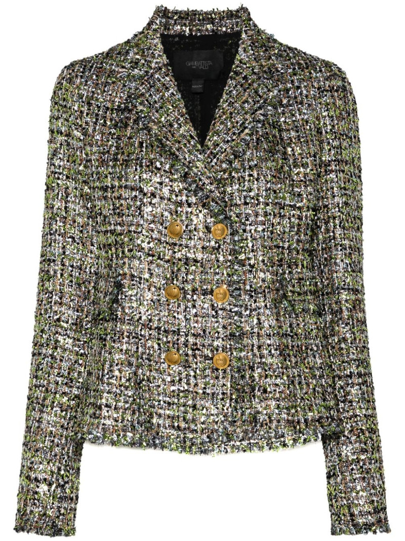bouclé blazer 1