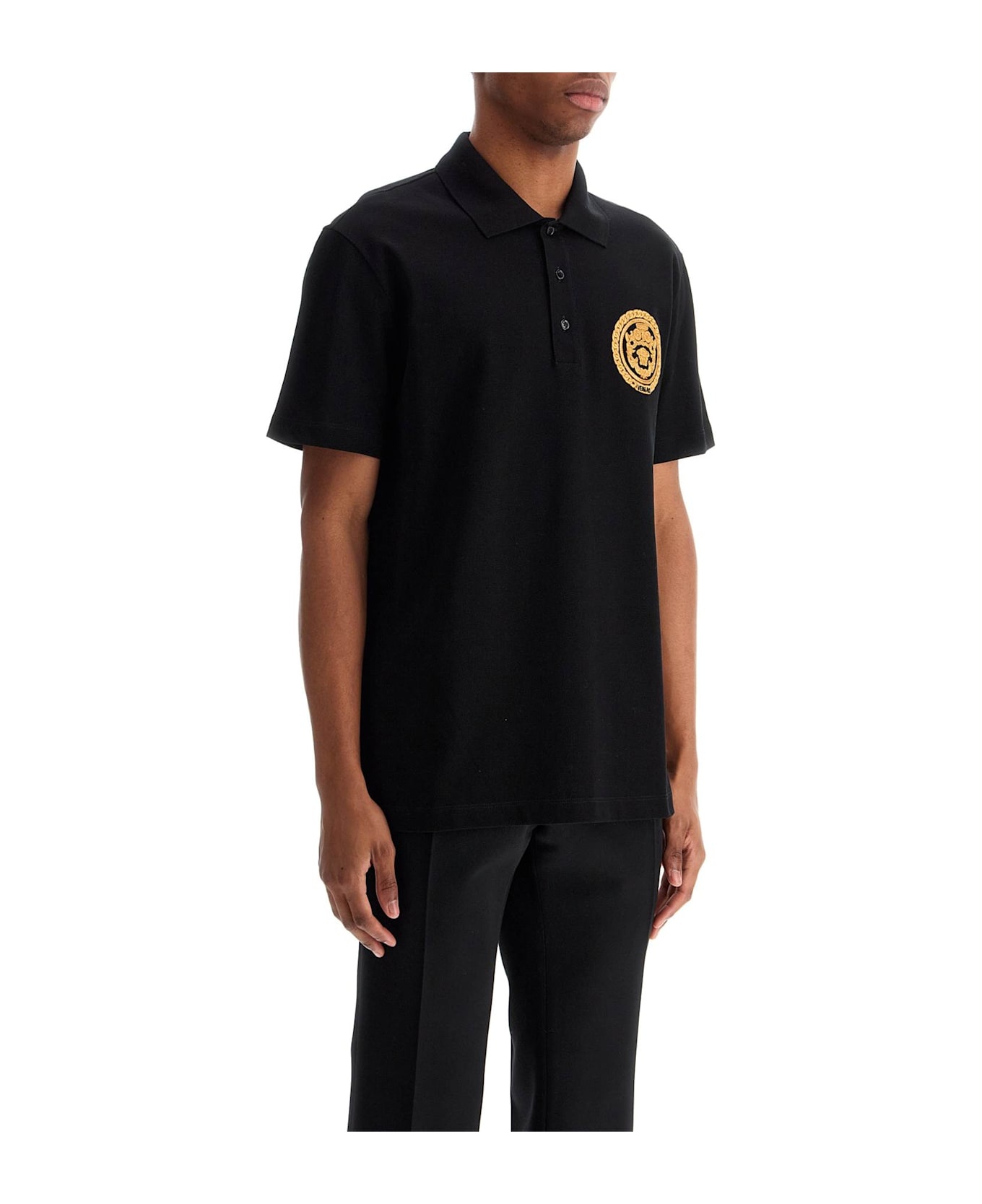 Chain Crest Polo Shirt - 2