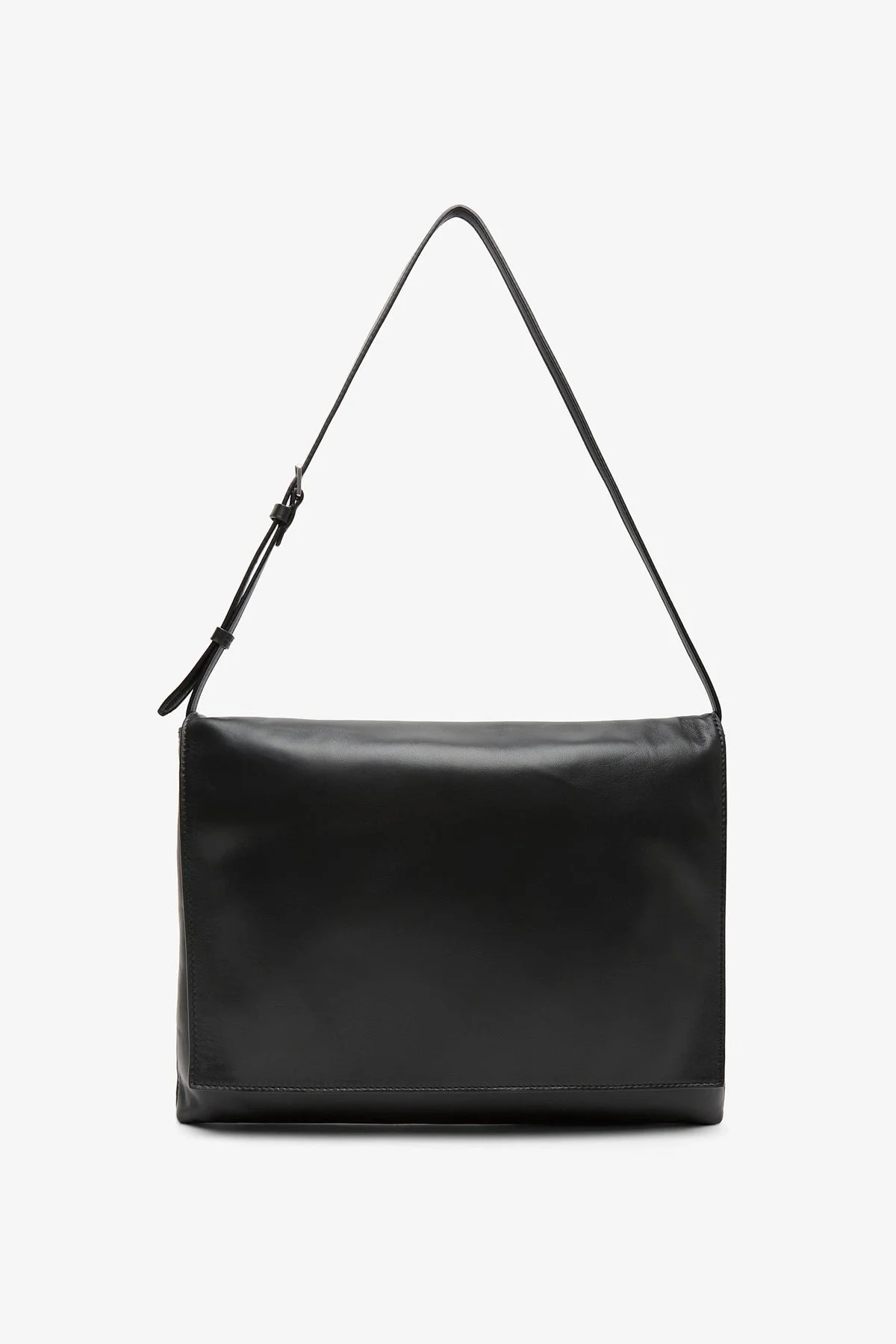 Nan black leather shoulder bag - 1