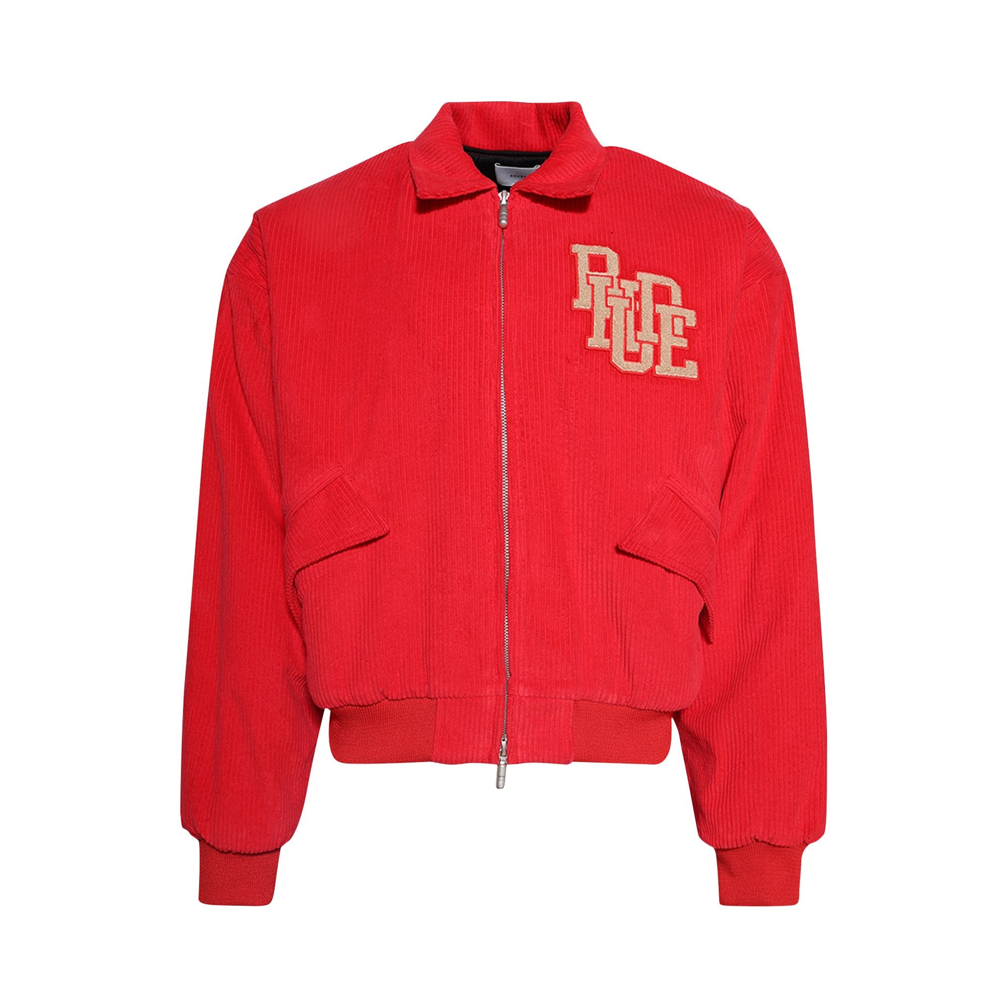 Rhude Bay Of Angels Corduroy Jacket 'Red/Tan' - 1