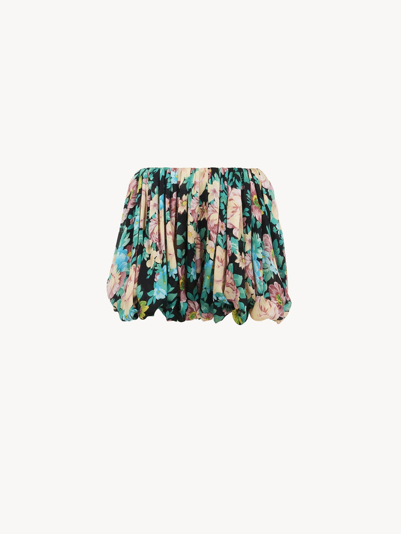 Chloé MINI BLOOMER SHORTS IN SILK CHARMEUSE outlook