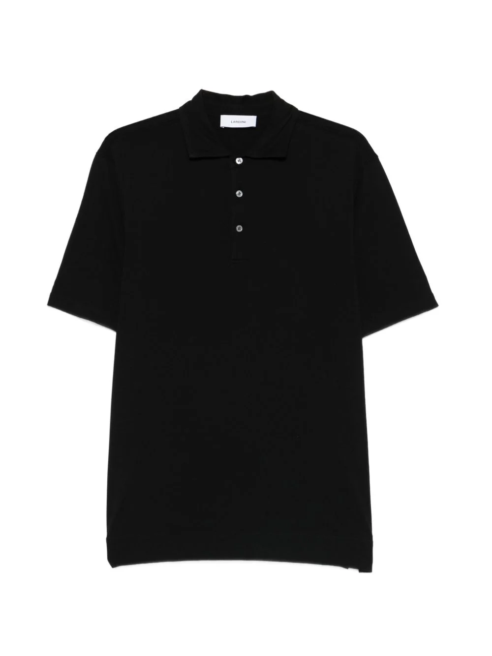 buttoned polo shirt - 1