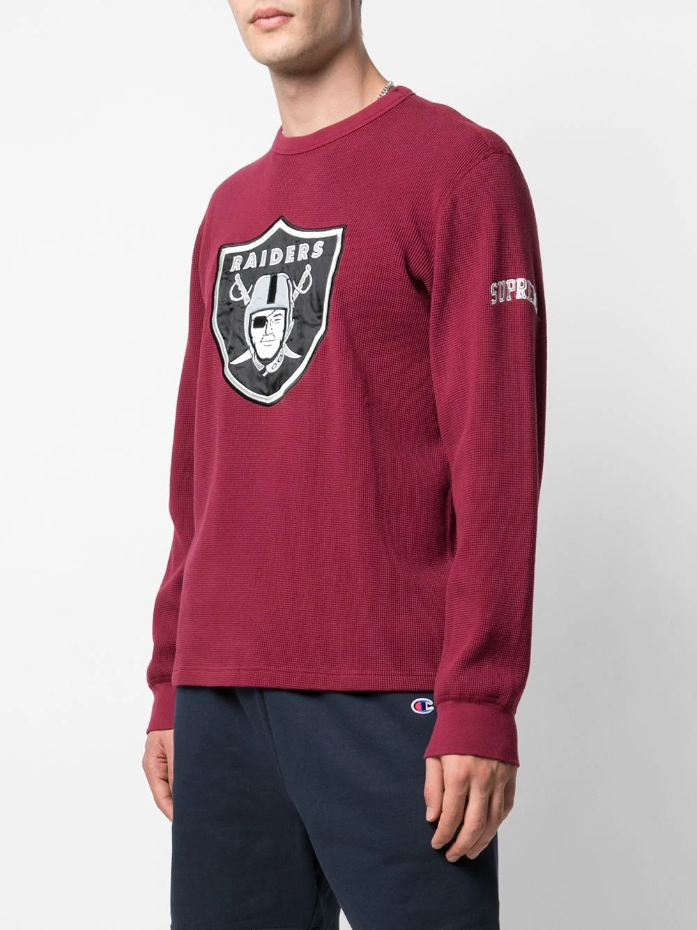 Raiders 47 logo thermal shirt - 3